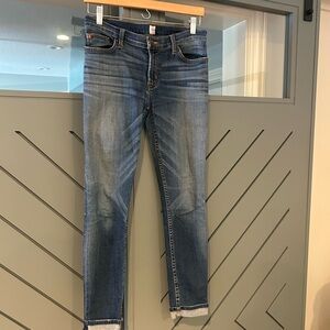 Hudson Jeans Women's tall crop Skinny Jean  size 28